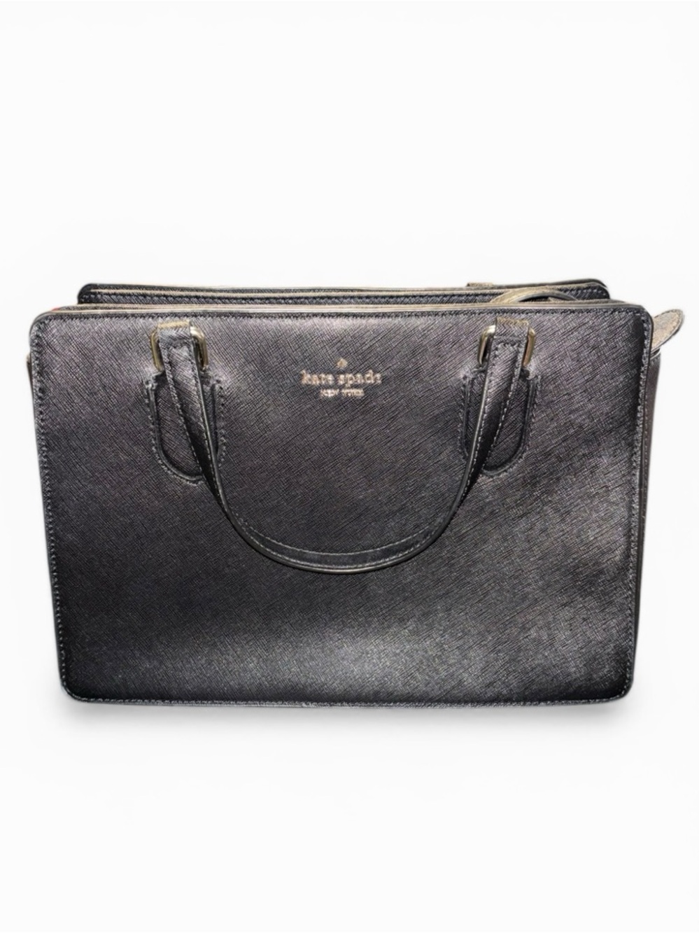 Kate Spade Laurel Way Reese Black Leather Purse